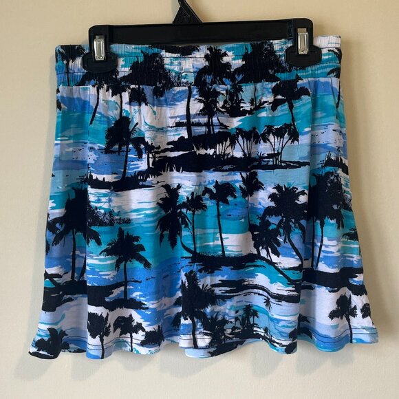 Garage Palm Tree Mini Skirt - Picture 2 of 4